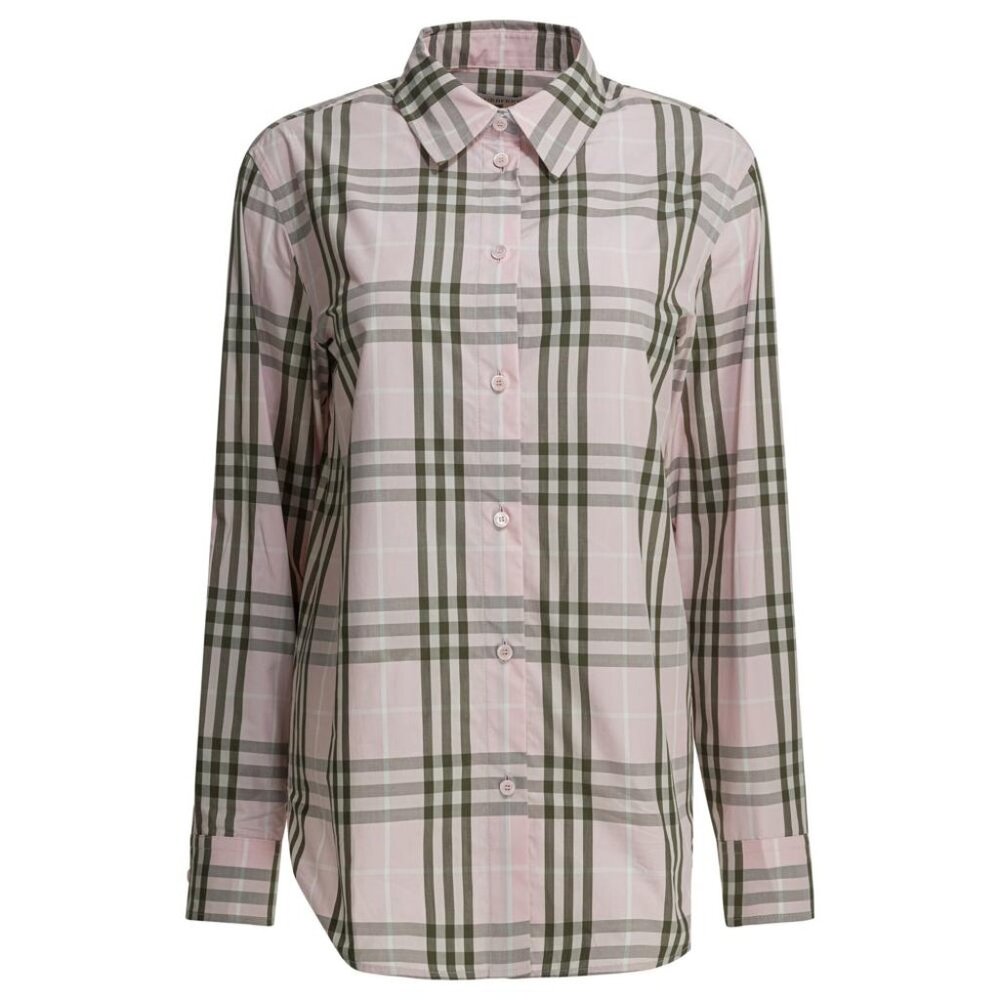 Burberry Emma Check Casual Shirt Tag Size 10 Women